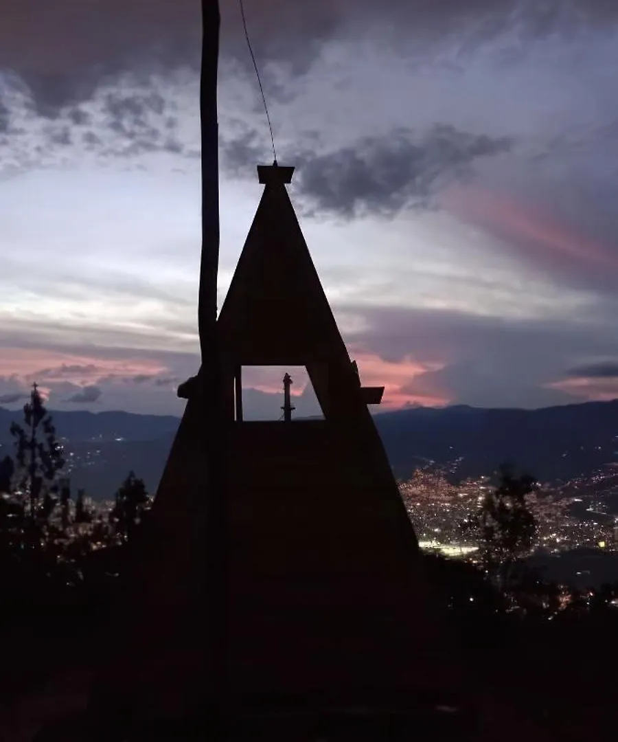 Chalet Glamping Sabia Con Wifi, Fogata Y Vistas De Medellin Villa Santa Elena